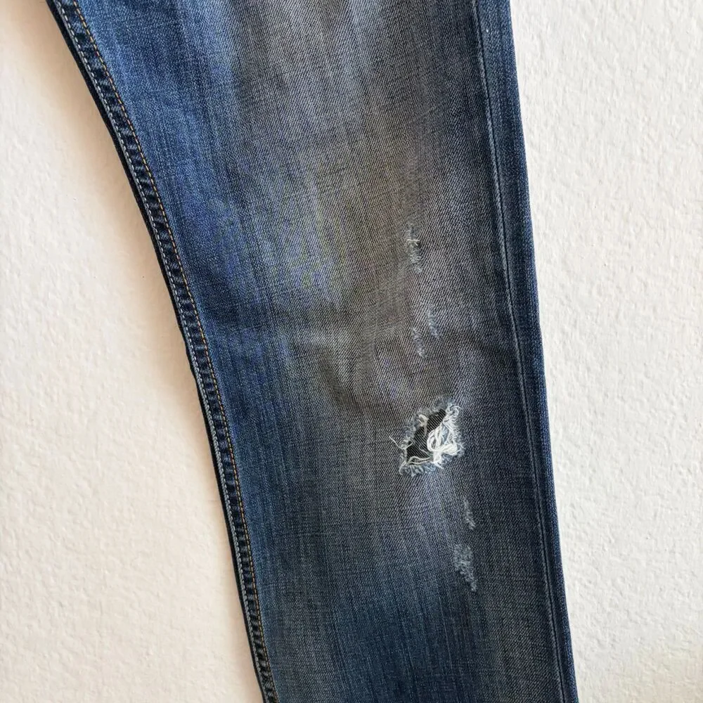 DIESEL Safado Faded Distressed Regular Slim Straight Denim Jeans Mens 28x32 Y2K